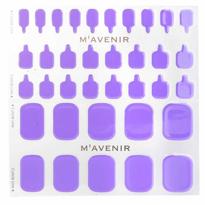 Nail Sticker (Purple) 36pcs
