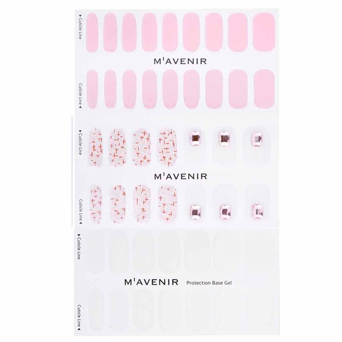 Nail Sticker (Pink) 32pcs
