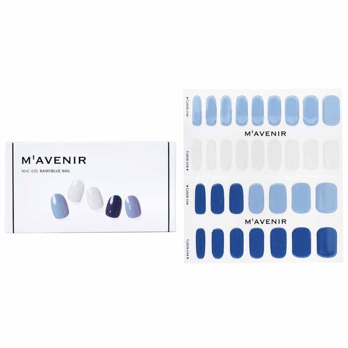 Nail Sticker (Blue) 32pcs