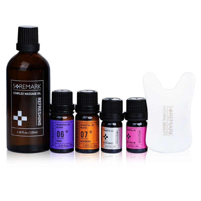 Набор эфирных масел для ароматерапии Natural Beauty, 5 шт. — расслабление, бодрость, настроение, уход за кожей