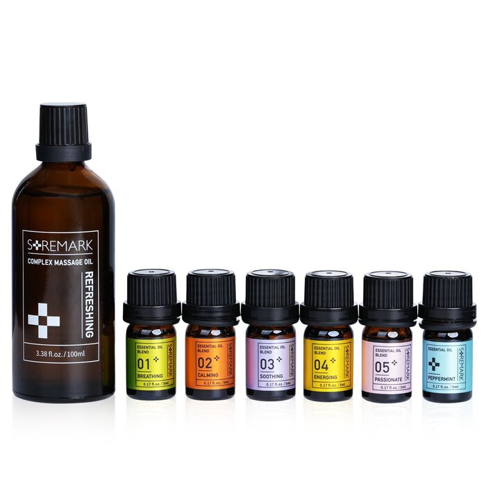 Набор эфирных масел Natural Beauty LOHAS для массажа и ухода, 7 шт.