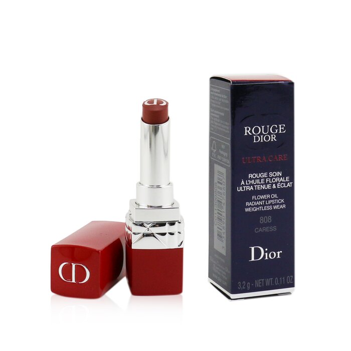 Christian Dior помада Rouge Dior Ultra Care 3,2 г — увлажняющая для губ с перламутровым матовым эффектом