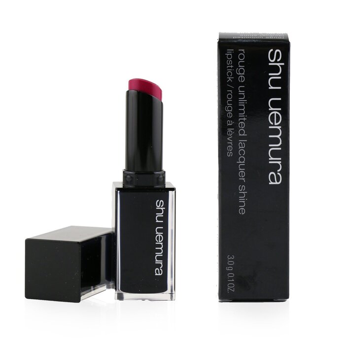 Помада Shu Uemura Rouge Unlimited Lacquer Shine с маслом камелии для губ, 3 г