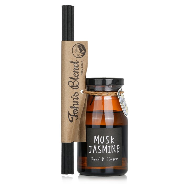 Ароматический диффузор John's Blend Musk Jasmine, 140 мл — мускус и жасмин для уютной атмосферы в доме