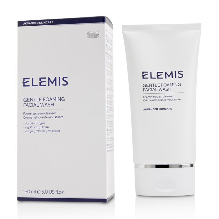 Elemis нежное пенящееся очищающее средство для лица с экстрактами лимона и масел, 150 мл