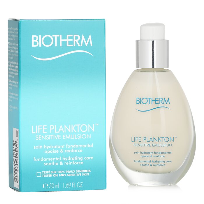 Эмульсия Biotherm Life Plankton для чувствительной кожи 50 мл, увлажняет и успокаивает, защищает от раздражений