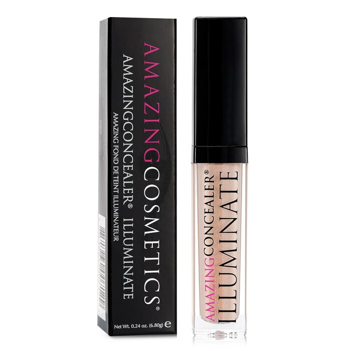 Консилер и хайлайтер с эффектом сияния для лица Amazing Cosmetics, оттенок Fair, 6.8 г