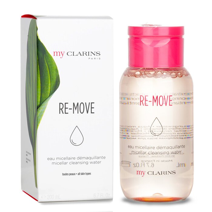Очищающая мицеллярная вода Clarins с экстрактом моринги для лица и глаз, 200 мл