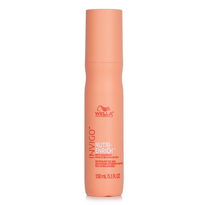 Спрей для волос Wella Invigo Nutri-Enrich с витамином Е и гоji 150 мл, питание и контроль статического электричества