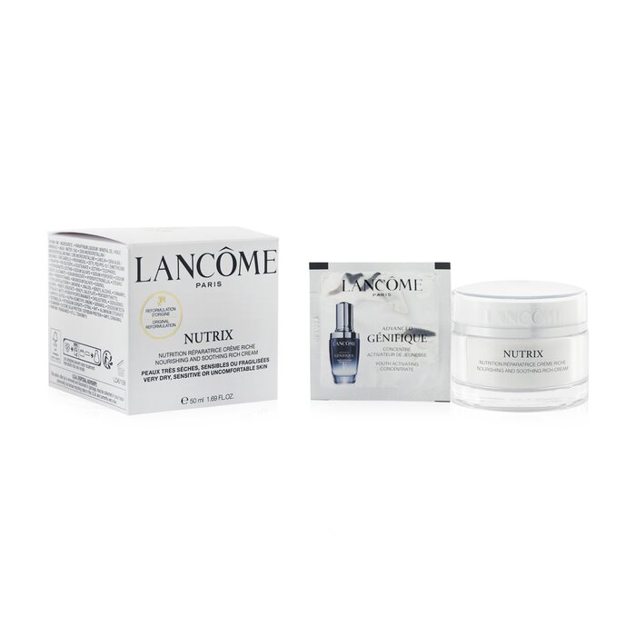 Крем для лица Lancome Nutrix с молочными липидами 75 мл для питания и успокоения чувствительной кожи