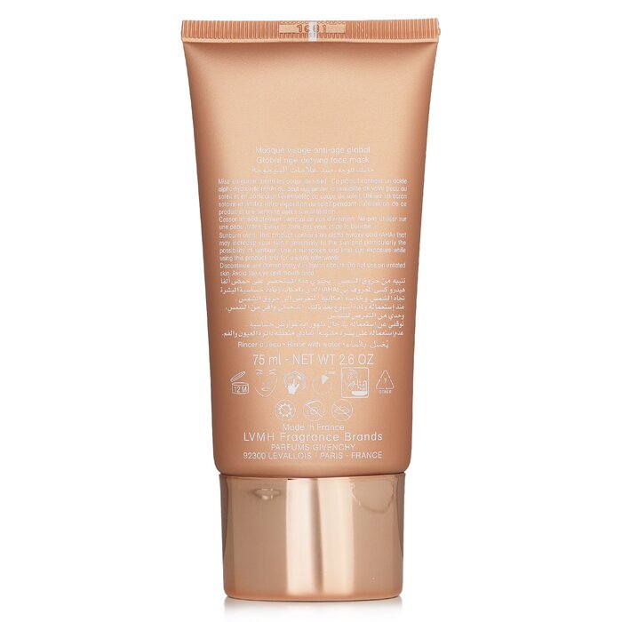 Маска для лица Givenchy L'Intemporel с гиалуроновой кислотой 75 мл для мгновенного сияния и обновления кожи