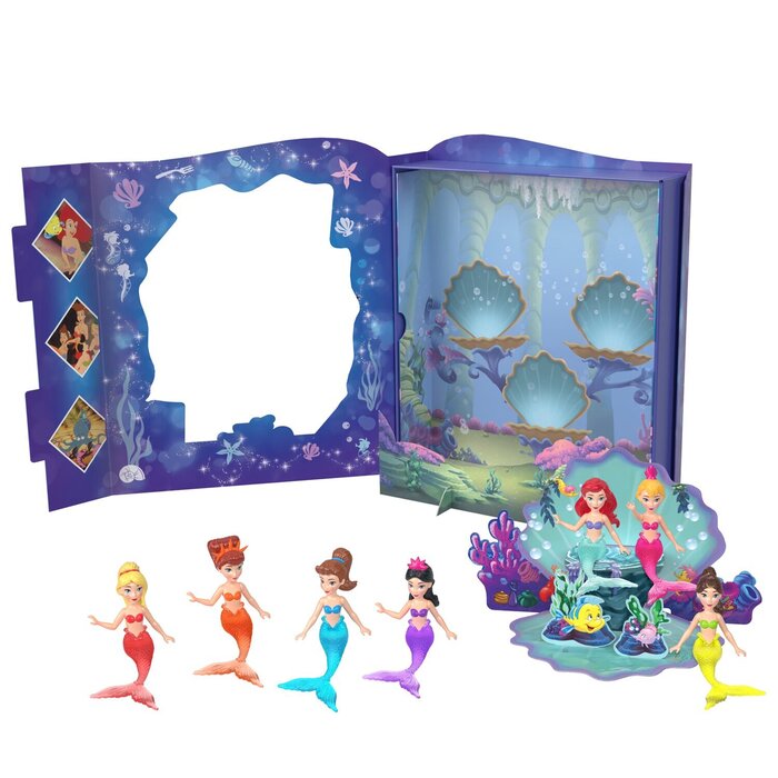 Набор кукол «Ариель и её сёстры» Disney Princess 25х6х31 см для ролевых игр и развития воображения