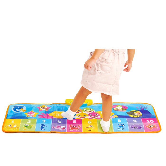 Интерактивный музыкальный коврик «Baby Shark» для детей, 75x84 см