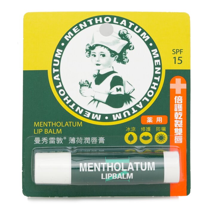 Бальзам для губ Mentholatum с ментолом и SPF 15, 3.5 г