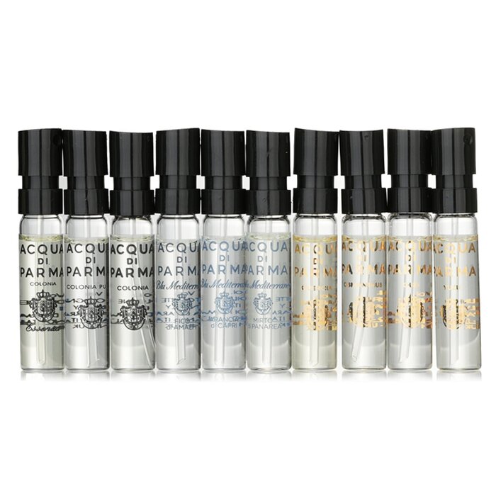 Набор миниатюрных ароматов Acqua di Parma, 10 шт. (по 1.5 мл) — классика и экзотика для любого случая