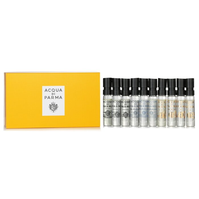 Набор миниатюрных ароматов Acqua di Parma, 10 шт. (по 1.5 мл) — классика и экзотика для любого случая