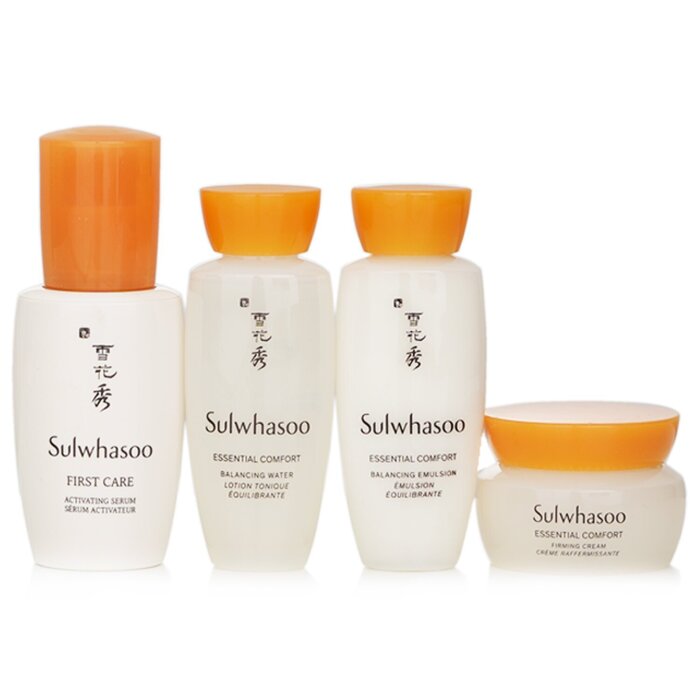 Набор для ухода за кожей лица Sulwhasoo: серум, вода, эмульсия, крем, 4 шт.