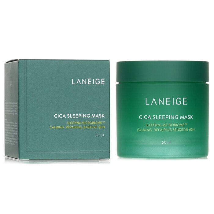 маска для лица Laneige Cica Sleeping с экстрактом лесного дрожжа, 60 мл