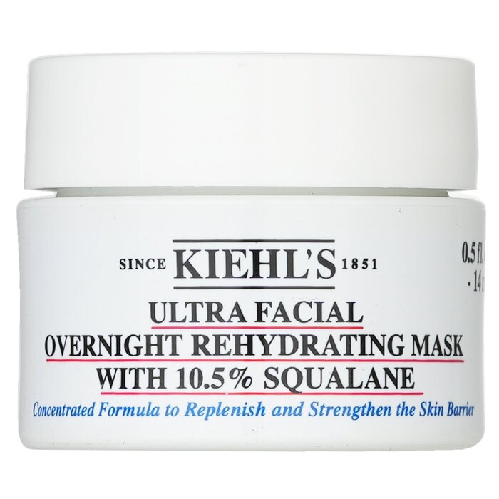 Ночной увлажняющий бальзам с скваланом для лица Kiehl's, 14 мл