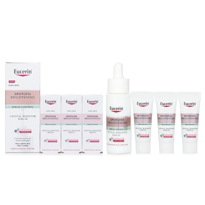 Сыворотка для лицa Eucerin с тиамидолом против пигментации, набор 30 мл + 3x7 мл
