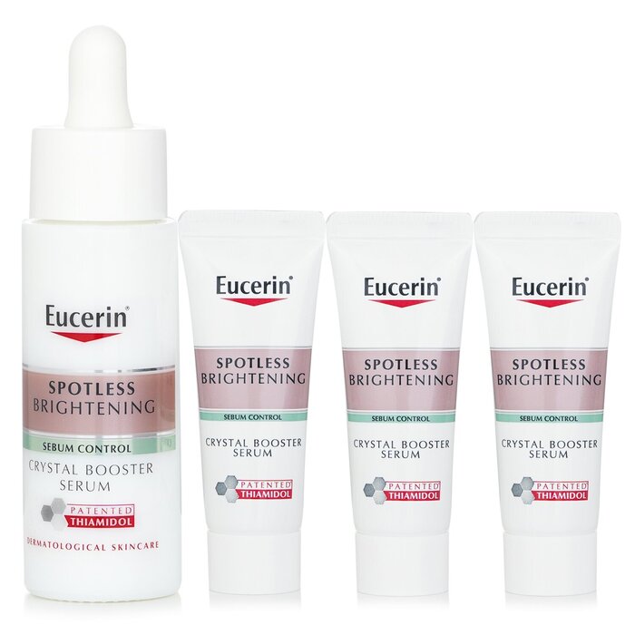 Сыворотка для лицa Eucerin с тиамидолом против пигментации, набор 30 мл + 3x7 мл