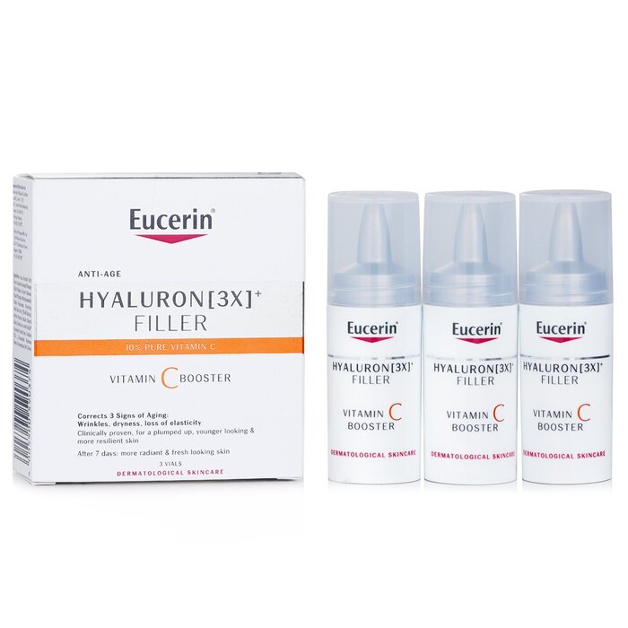 Eucerin серум с витамином C и гиалуроновой кислотой для лица, 3x8 мл