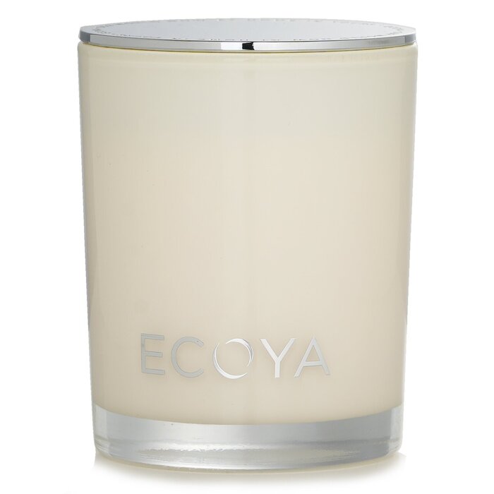 Мини-свеча Ecoya с ароматом гуава и личи, натуральный соевый воск, 80 г