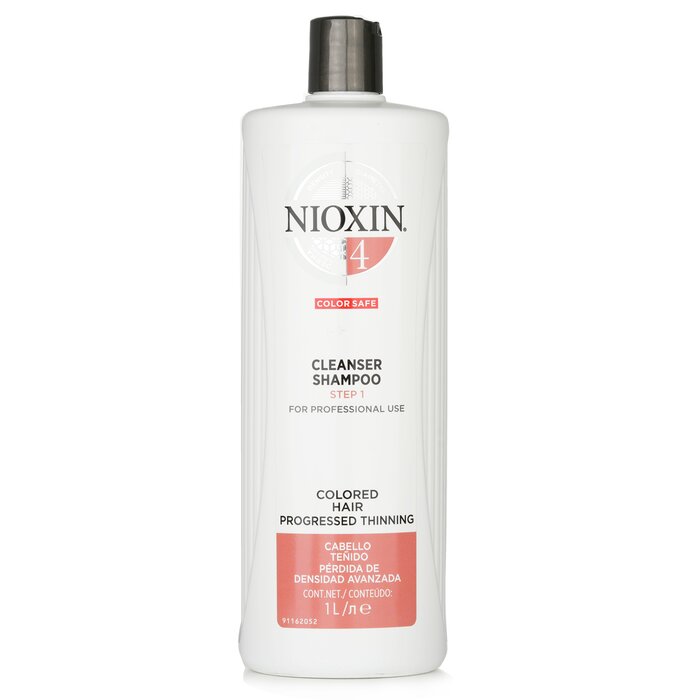 Шампунь-очиститель Nioxin с маслом мяты для тонких и окрашенных волос, 1000 мл