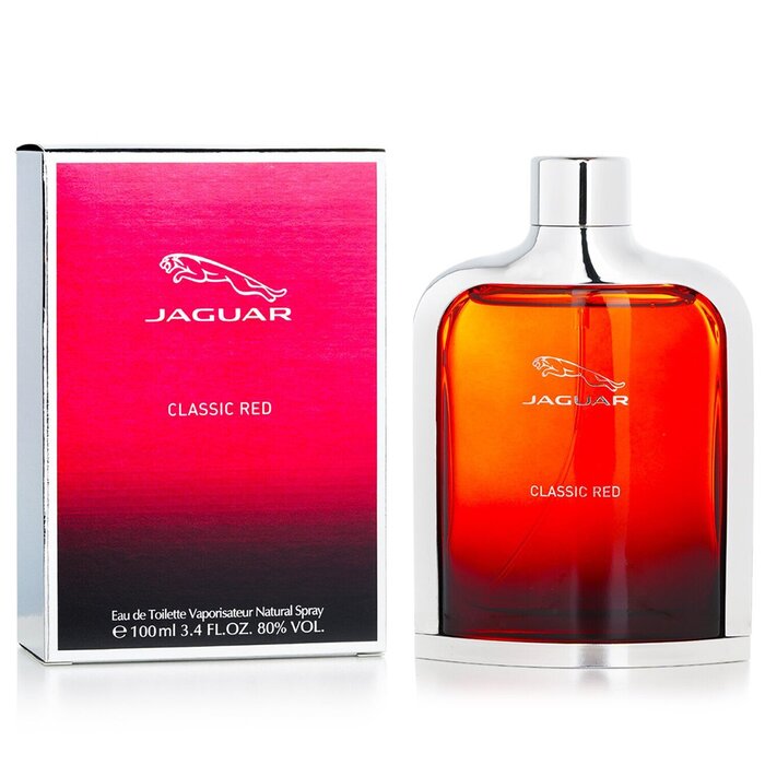 Jaguar Classic Red туалетная вода 100 мл — восточно-фруктовый аромат для мужчин с нотами малины, жасмина и пачули