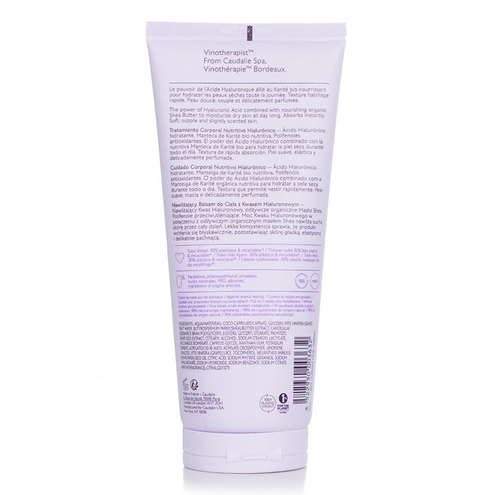 Vinotherapist Hyaluronic Nourishing Body Lotion 200ml/6.7oz