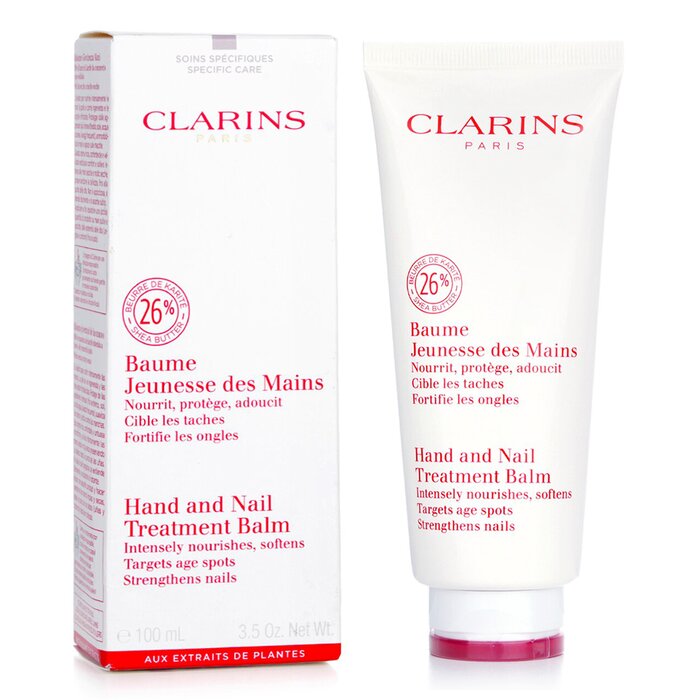 Бальзам для рук и ногтей Clarins с маслом ши, 100 мл
