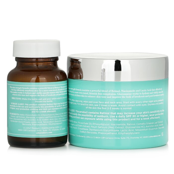 Urban Skin Rx Прокладки для обновления кожи с ретинолом 60 шт.