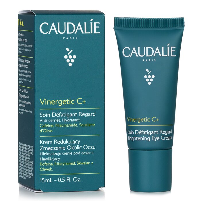 Caudalie Vinergetic C+ осветляющий крем для век с кофеином 15 мл
