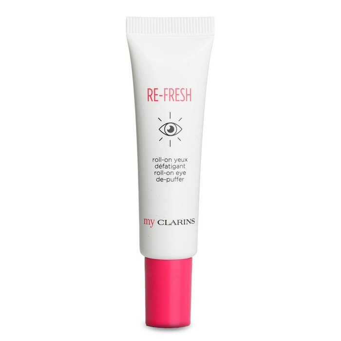 Clarins роликовое средство для кожи вокруг глаз с кофеином и экстрактом альпийской розы, 15 мл