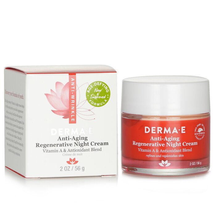 Ночной крем для лица Derma E с астаксантином и пинигалолом, 56 г