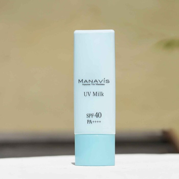 Крем для лица Manavis UV Milk с SPF 40 PA++++, защита от UV и инфракрасного излучения, 30 г