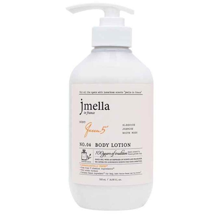 Лосьон для тела Jmella Queen 5 с белым мускусом, 500 мл