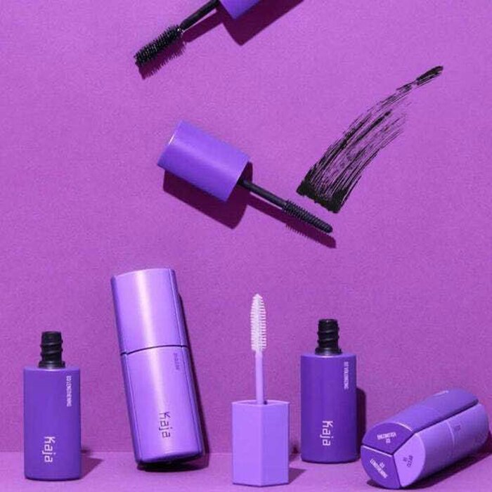 Набор тушей для ресниц KAJA Beauty: праймер, объемная и удлиняющая тушь