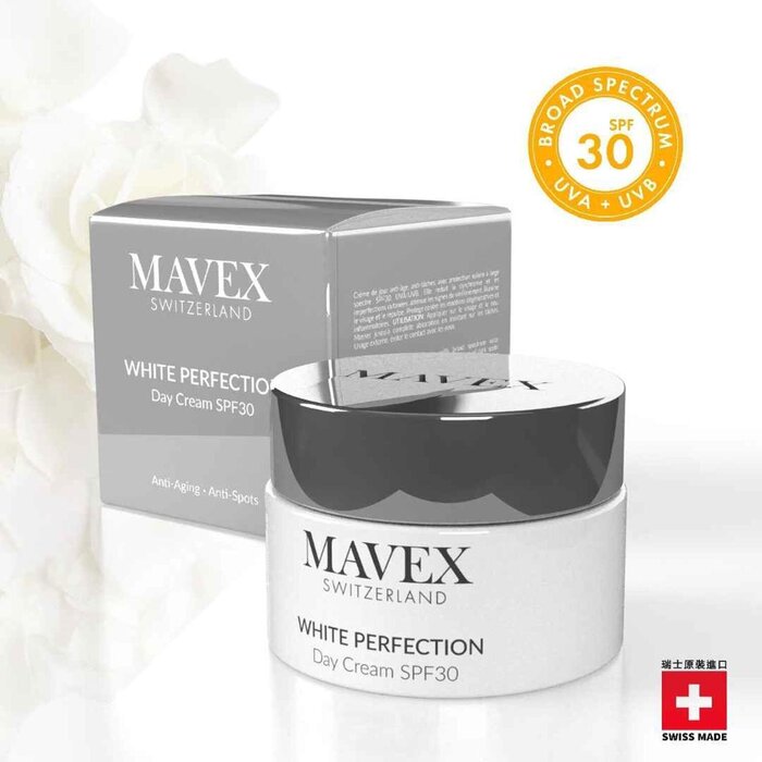 Крем для лица Mavex White Perfection SPF30 50 мл против пигментации и старения кожи