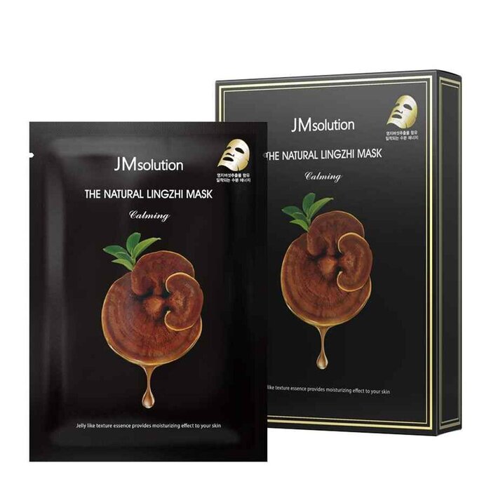 Маска для лица с экстрактом ганодермы JM Solution, 10 шт. — успокаивающее увлажнение для всех типов кожи