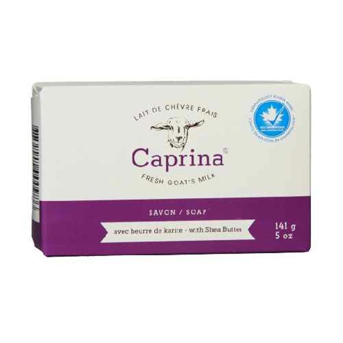 Мыло для душа Caprina с козьим молоком и маслом лаванды, 141 г