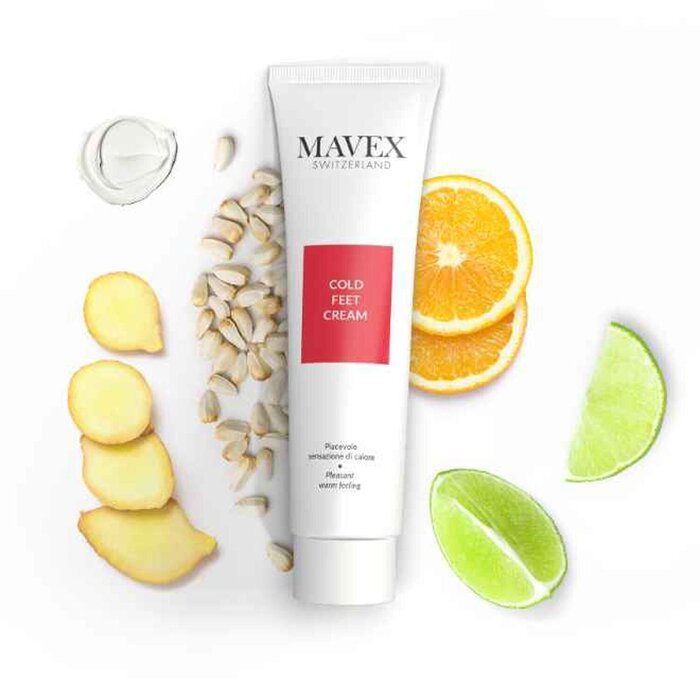Крем для ног с термоактивным эффектом и экстрактами трав Mavex, 100 мл