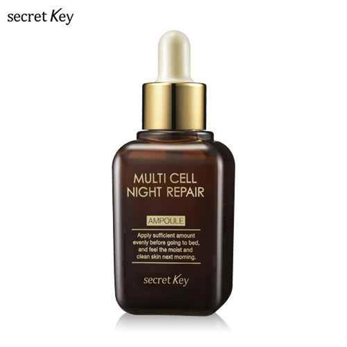 Secret Key ночная ампула для восстановления кожи с экстрактами, 30 мл
