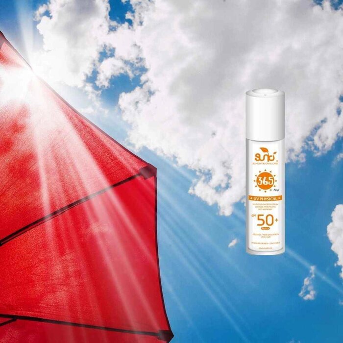 Солнцезащитный крем Sunki 365days с высоким SPF для любого типа кожи, 50 мл
