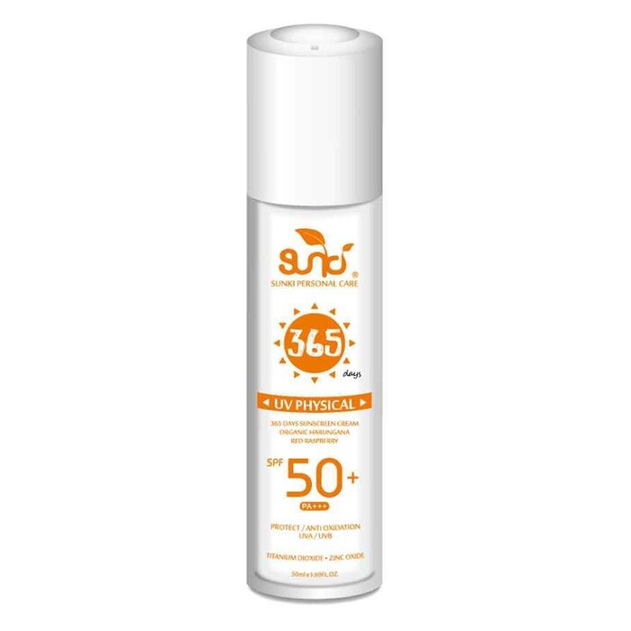 Солнцезащитный крем Sunki 365days с высоким SPF для любого типа кожи, 50 мл