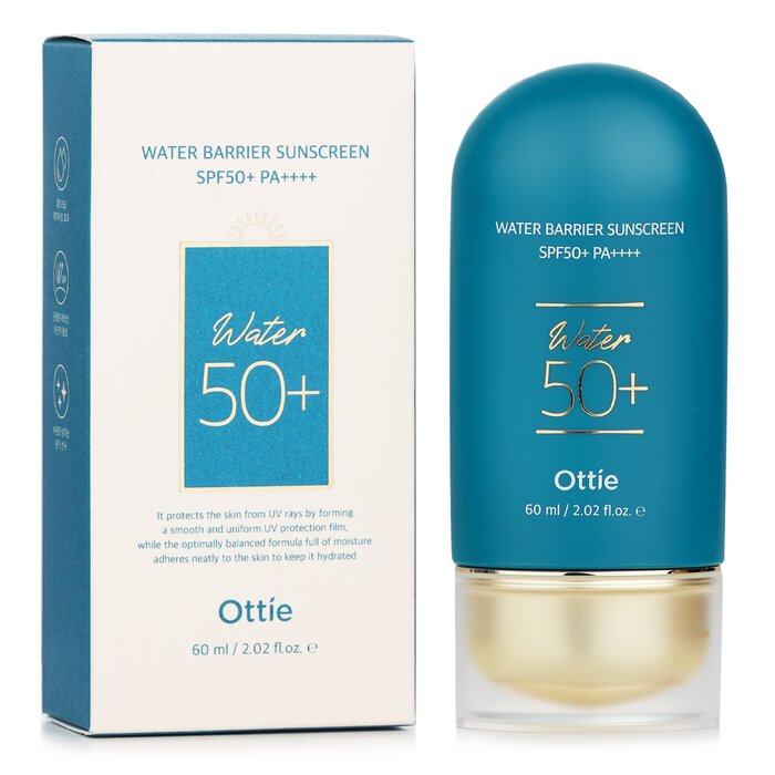 Ottie солнцезащитный флюид SPF50+ PA++++ 60 мл с увлажняющими керамидами и молочной кислотой для лица