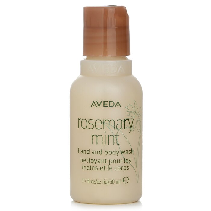 Aveda очищающий гель для рук и тела с экстрактами розмарина и мяты, 50 мл
