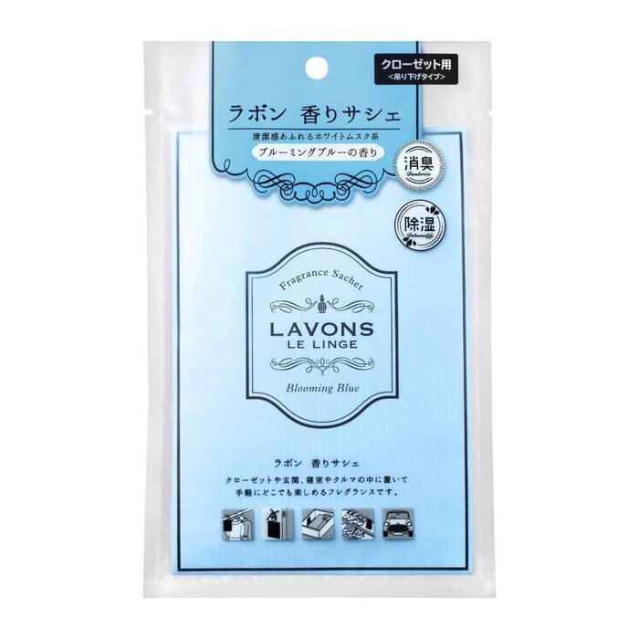 ароматическое саше LAVONS Blooming Blue 20 г с нотами зелёных листьев и цветов для свежести в любом пространстве