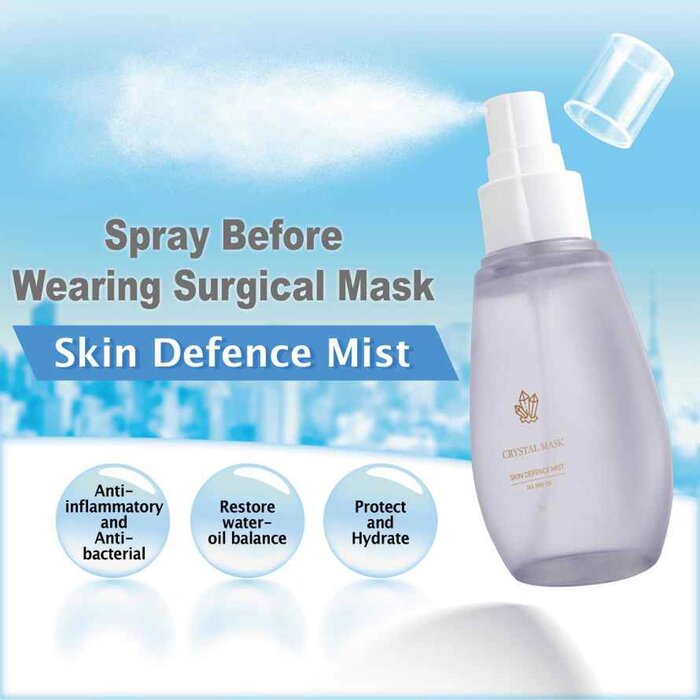 Спрей для лица Crystal Mask с экстрактами для увлажнения и защиты 54 г