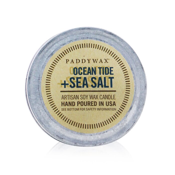 Свеча ароматическая Paddywax Ocean Tide + Sea Salt, 269 г
